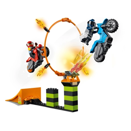 LEGO City 60299 Stuntz Konkurs kaskaderski napęd